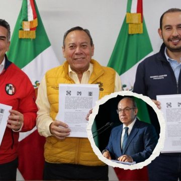 Felipe Calderón arremete contra Marko, “Alito” y Zambrano: “su vulgar ambición es un lastre para Xóchitl”