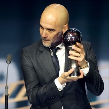 Pep Guardiola, premio a mejor entrenador; Messi gana su tercer premio The Best a mejor jugador