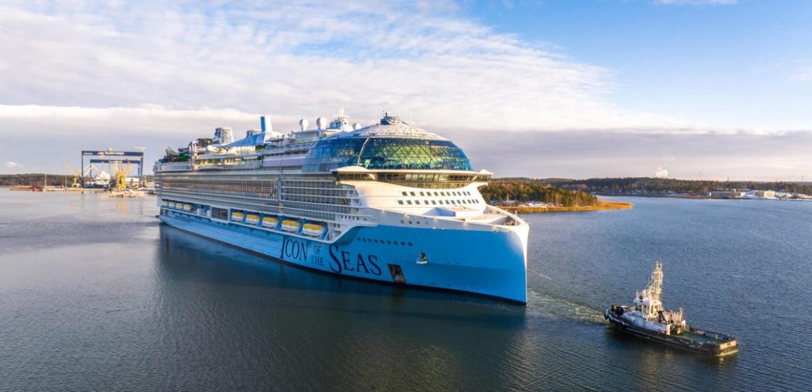 Llega a Miami para su inauguración el ‘Icon of the seas’, el mayor crucero del mundo