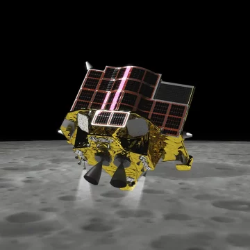 El módulo espacial japonés logra llegar a la Luna