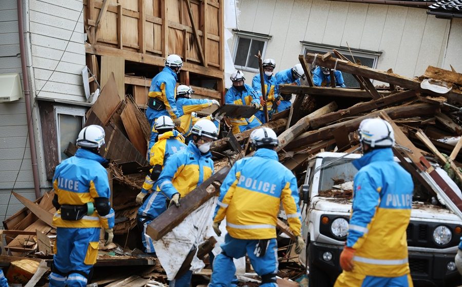 Sismo en Japón: 82 muertos, 79 desaparecidos y poca esperanza de hallar supervivientes