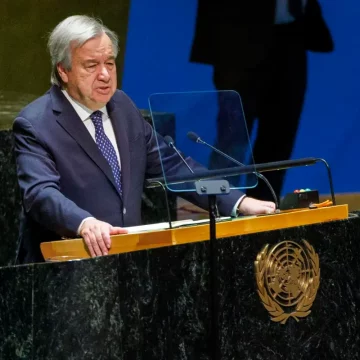 El mundo “ha entrado en la era del caos”, alerta el secretario general de la ONU
