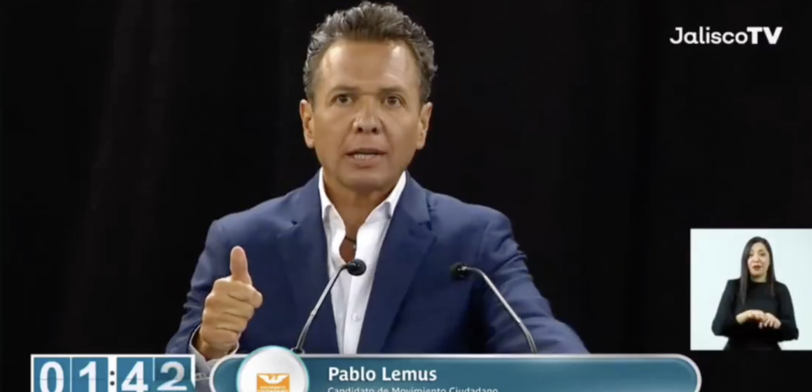 Pablo Lemus en primer debate: “Soy el único que tiene la experiencia para gobernar”