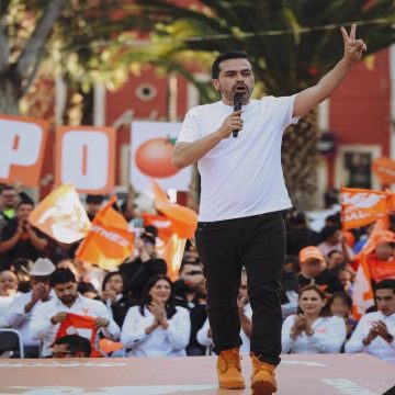 Máynez: “Xóchitl Gálvez y la vieja política traen cara de panteón; Movimiento Ciudadano va en aumento constante”