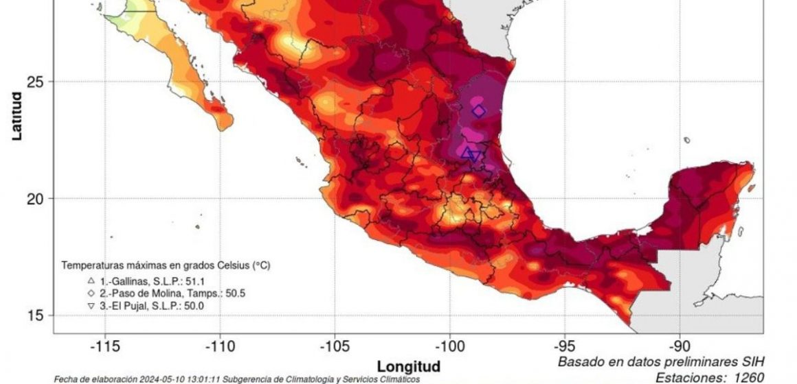 Ola de calor en San Luis Potosí deja un saldo de 11 muertos