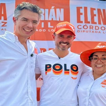 Dante Delgado Morales y Polo Deschamps prometen un nuevo impulso para Veracruz en inicio de campaña de candidatos a diputados