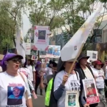 Madres Buscadoras marchan en CDMX en el “Día de las Madres” exigiendo justicia por desaparecidos