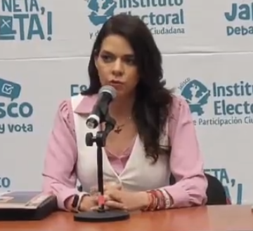 Laura Haro pierde los estribos y se lanza contra los medios tras tercer debate en Jalisco
