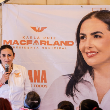 Karla Ruiz Macfarland de Movimiento Ciudadano lidera encuesta para gobernar la alcaldía de Tijuana