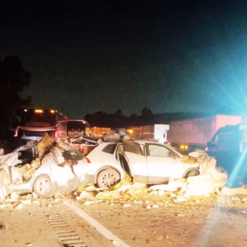 Accidente vial en la autopista México-Puebla deja tres muertos.
