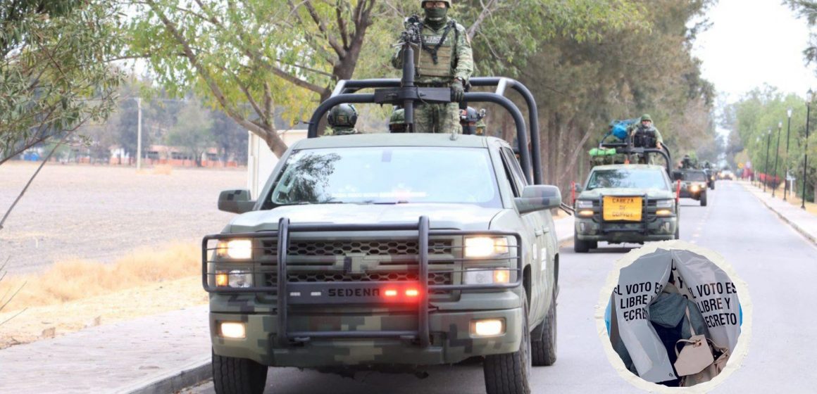 Refuerzan seguridad con más de 260 mil elementos de Fuerzas Armadas para elecciones del 2 de junio