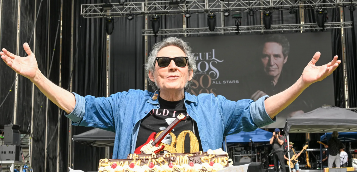 Miguel Ríos: “Es el primer cumpleaños que celebro cantado y es para pagar a Granada”