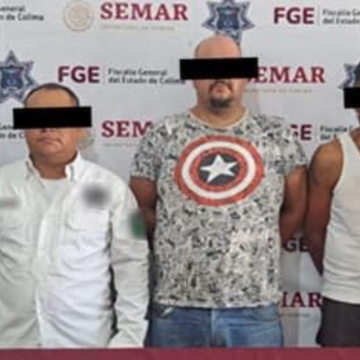 Detienen a tres presuntos huachicoleros, entre ellos un policía municipal en Colima