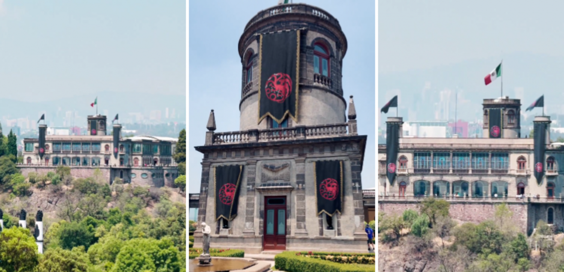 La controversial campaña de “House of the Dragon” en el Castillo de Chapultepec