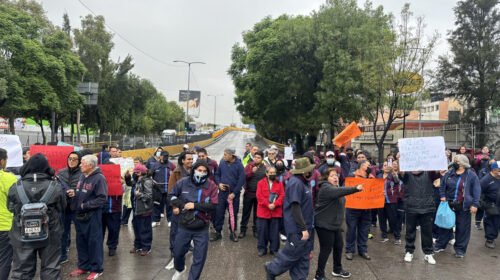 BLOQUEO TRABAJADORES IPN ATROPELLAMIENTO