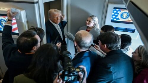 CASA BLANCA DONALD TRUMP PRENSA