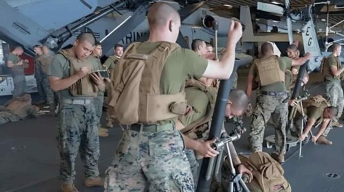 EE UU publica imágenes de despliegue militar en el Caribe cercano a Venezuela