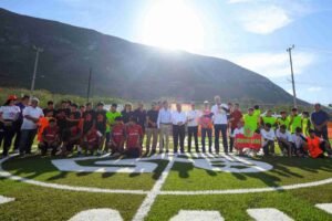 Escobedo estrena cancha deportiva en el marco de la estrategia Ponte Nuevo Ponte Mundial