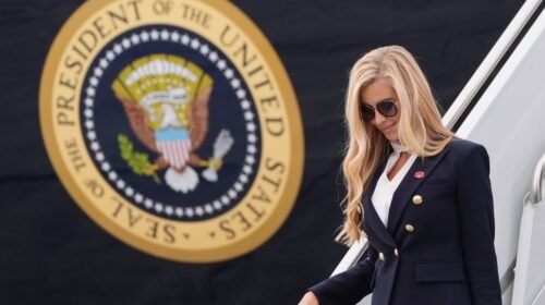 Katie Zacharia secretaria de prensa estados unidos donald trump