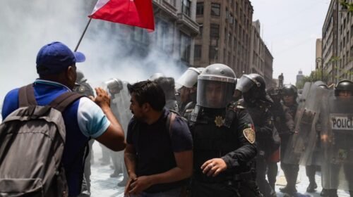 MARCHA CNTE ZOCALO CENTRO HISTORICO PLANTON