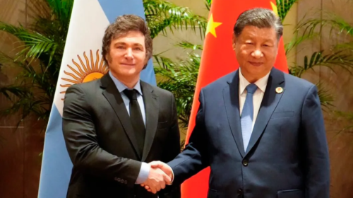 Milei - Xi Jinping