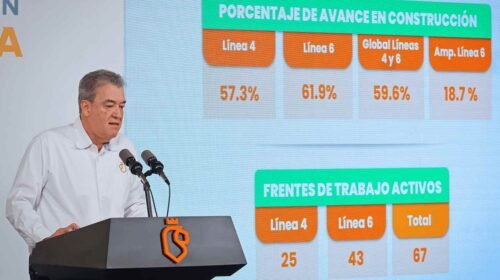 Obras del Metro en Monterrey alcanzan 59- 6 - de avance global