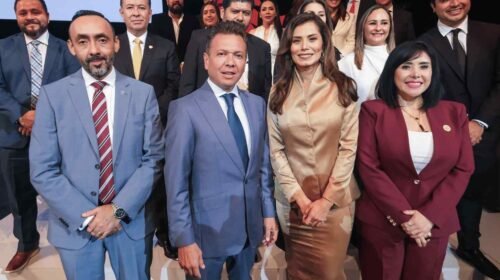 Pablo Lemus respalda a Verónica Delgadillo en su Primer Informe de Gobierno en Guadalajara