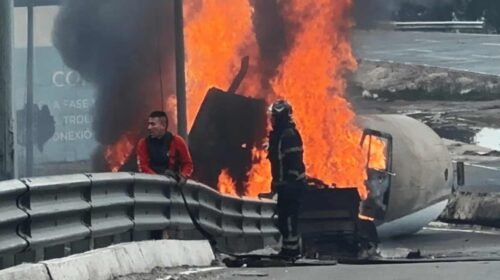 Secretaría de Salud confirma la muerte del chofer de la pipa tras la tragedia en Iztapalapa