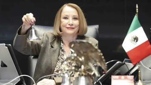 Senado aprueba por unanimidad iniciativa de Sheinbaum contra extorsión