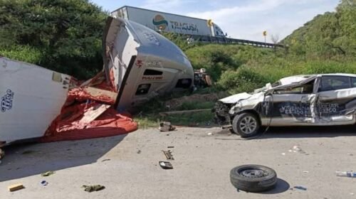 accidente mexico queretaro afectacion vial