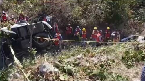 accidente oaxaca muertos simpatizantes morena