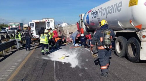 accidente vial carambola mexico puebla autipista