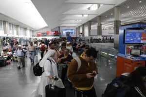 aeropueto aicm inundaciones retraso vuelos lluvias
