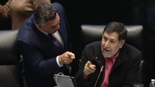 alito moreno fernandez noroña enferntamiento senado
