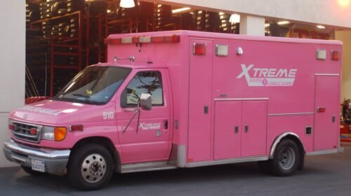 ambulancia rosa