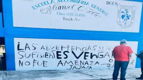 amenazas escuela secundaria veracruz