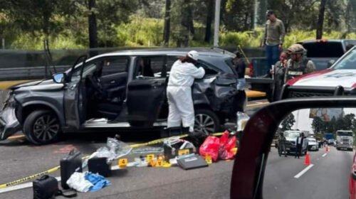 asesinato mexico puebla esposa presidente municipal congestion vial