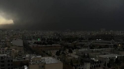 ataques iran petrolero lluvia acida israel