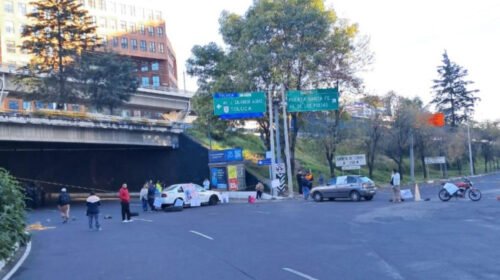 bloqueo santa fe vasco de qurioga atropellado