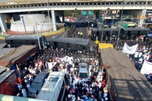 bloqueos cdmx estado de mexico transportistas trabajadores de la salud