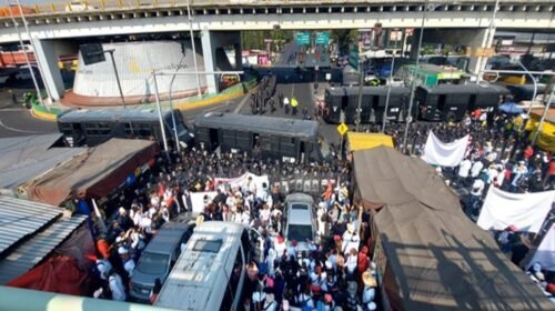 bloqueos cdmx estado de mexico transportistas trabajadores de la salud