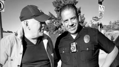 bruce williams incendios foerestales los angeles bomberos aparicion publica enfermedad