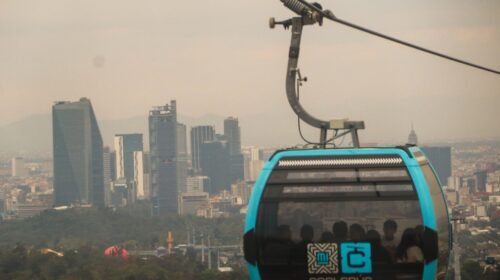 Tráfico y Cablebus de Santa fé CDMX (8)