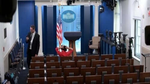 casa blanca medios comunicacion cobertura donald trump