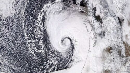 ciclon extratropical argentina espuma playas fenomeno meteorologico