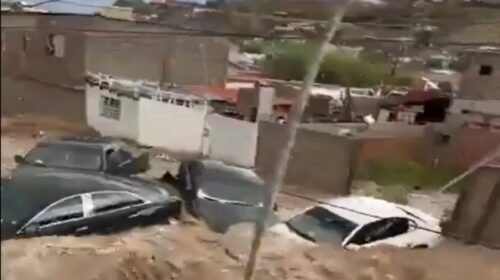 ciudad juarez lluvias inundaciones videos
