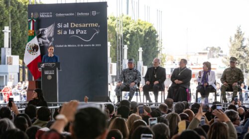 claudia sehinbaum desarme basilica guadalupe estrategia paz