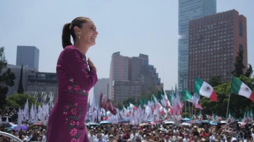 claudia sheinbaum mitin rendicion de cuentas informe monumento revolucion