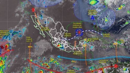 clima mexico pronostico onda tropical lluvias