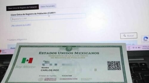 curp certificado gratis documento tramite
